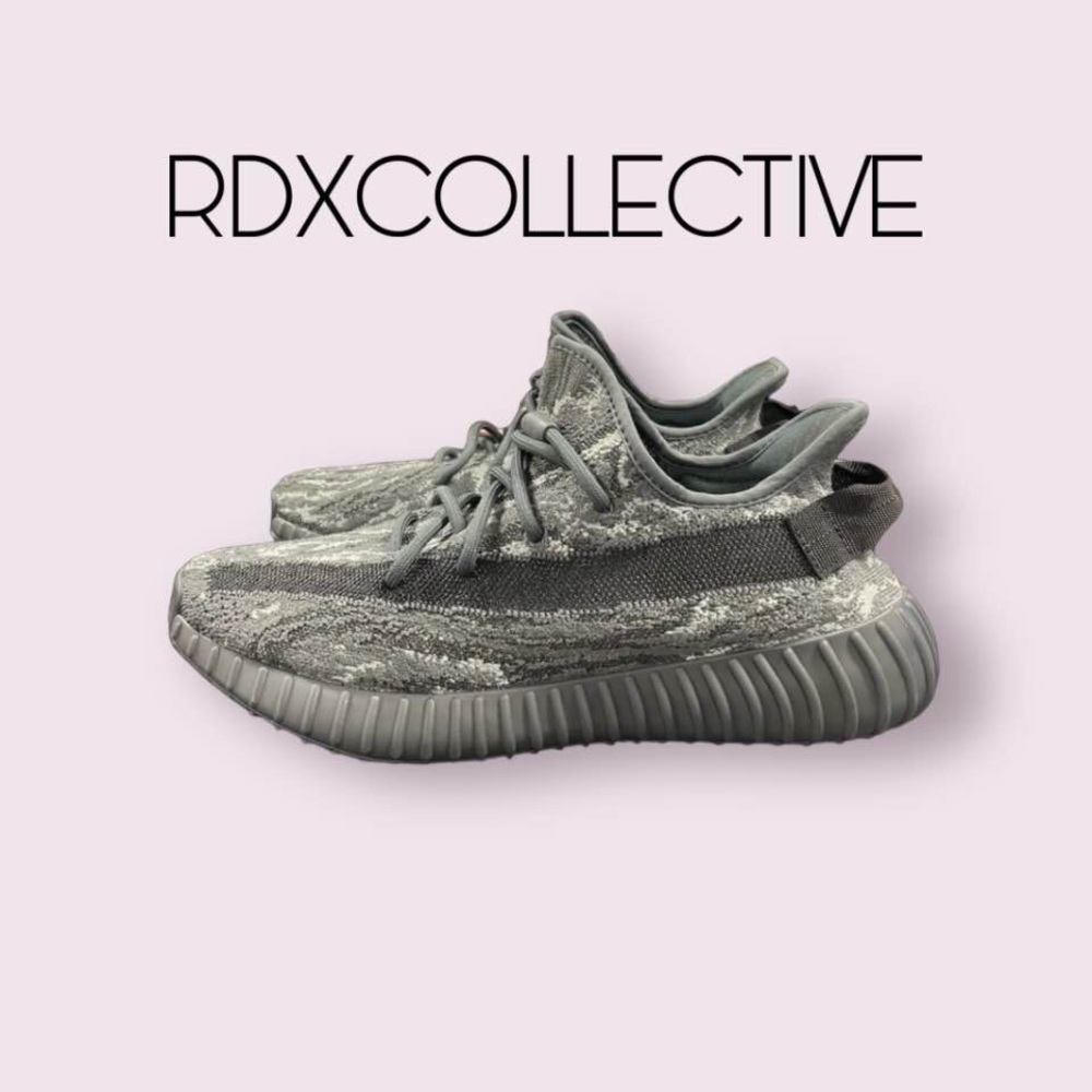 Yeezy Boost 350 Black Gray Sneaker Adidas V2 Low Top Size 7